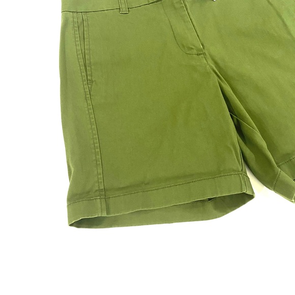 J. Crew Chino Green Shorts Size 6 NWT - Picture 9 of 10